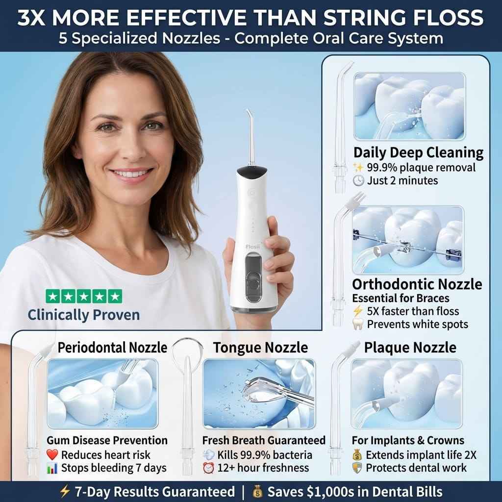 Flosii™ Portable Water Flosser