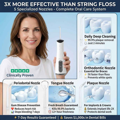 Flosii™ Portable Water Flosser