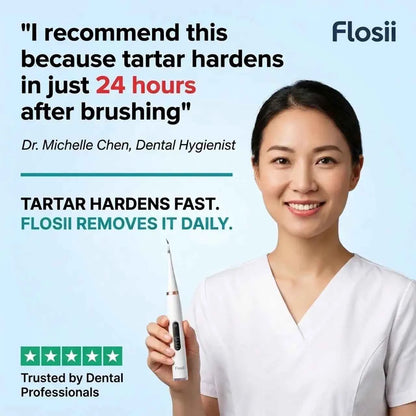 Flosii UltraScale Pro™ - Ultrasonic Tartar & Plaque Remover
